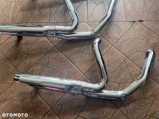 KOLEKTOR WYDECHOWY Z OSŁONAMI HARLEY TOURING M8 - 2