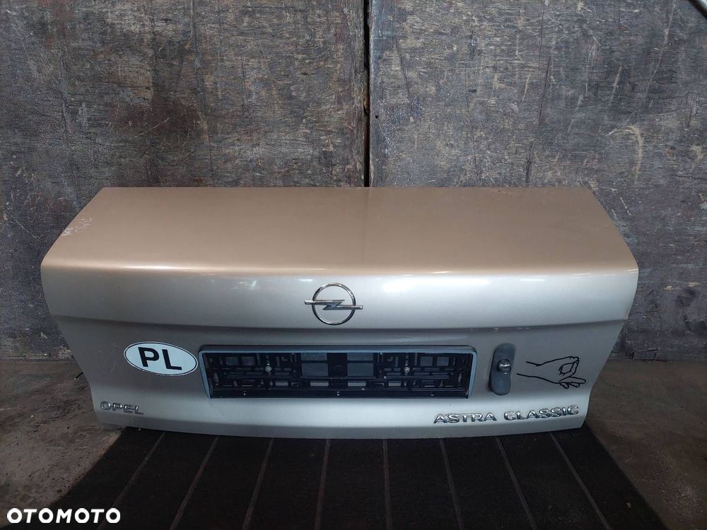 KOMPLETNY TYŁ KLAPA BAGAŻNIKA ZDERZAK TYŁ LAMPY OPEL ASTRA F SEDAN Z489 - 7