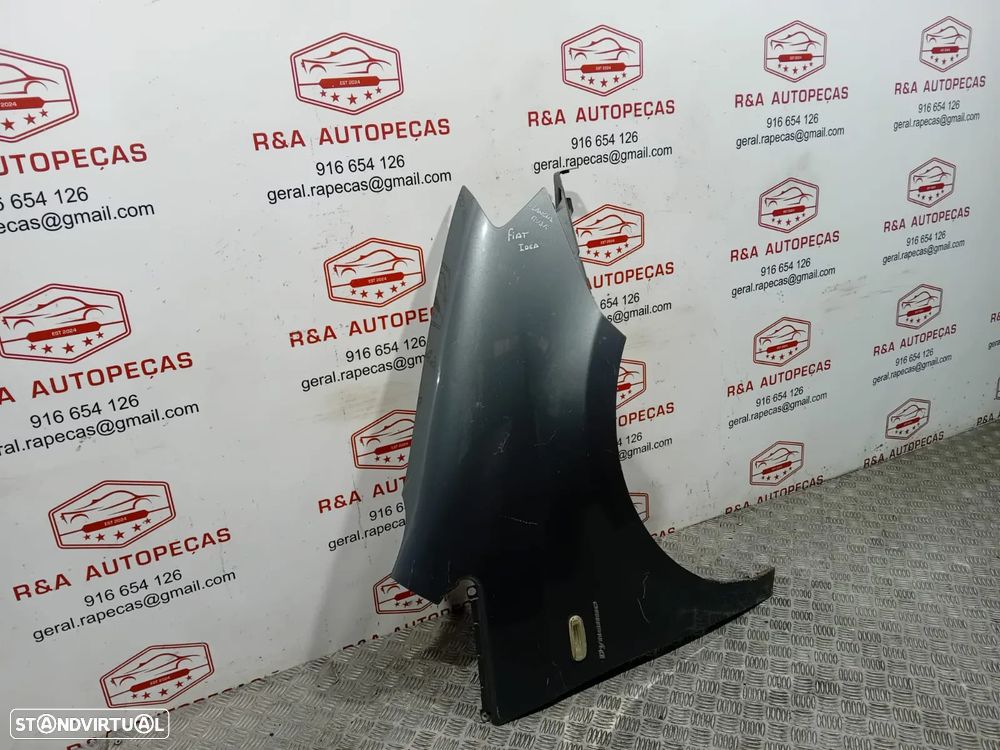 Guarda Lamas Frente Frontal Direito Fiat Idea Lancia Musa Original - 2
