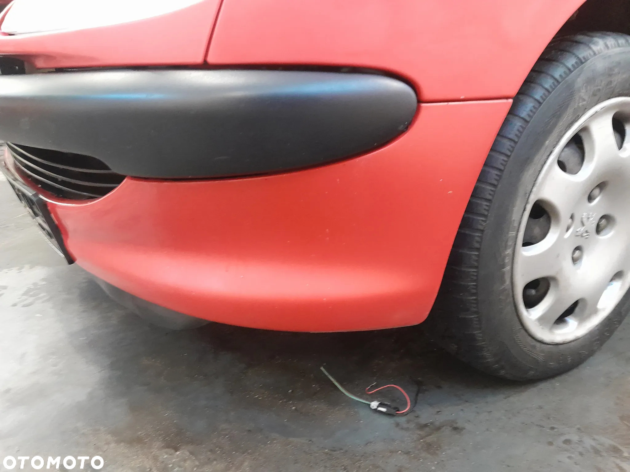 PEUGEOT 206 ZDERZAK PRZEDNI PRZÓD KOLOR: EKBB - 2