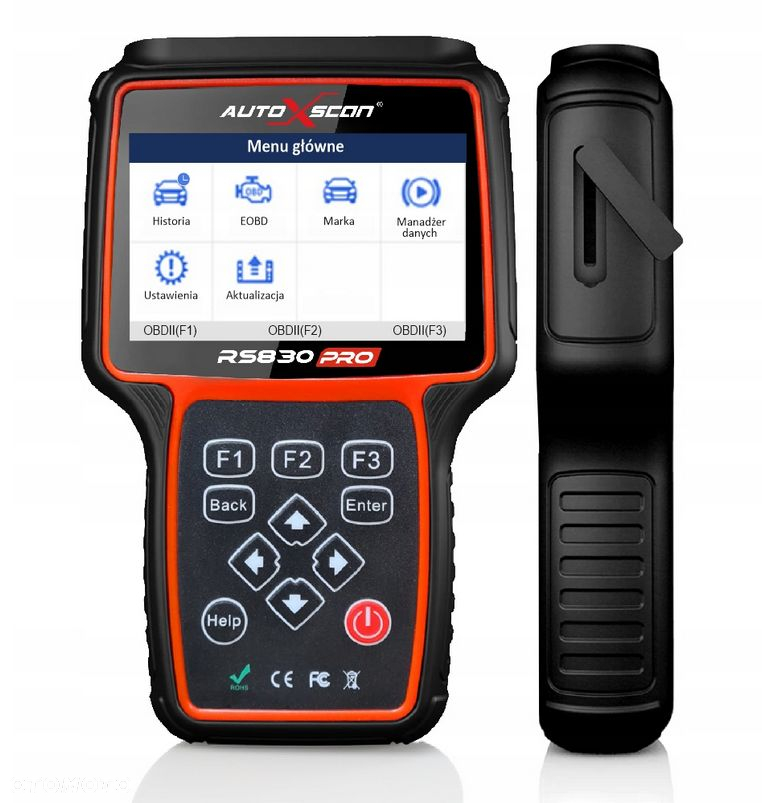 TESTER DIAGNOSTYCZNY RS830Pro WERSJA FULL 35 GRUP - 2
