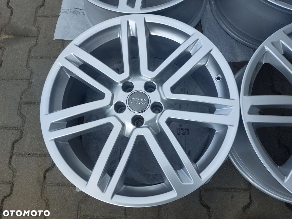 AUDI S6 RS6 Q7 Q8 FELGI ALUMINIOWE R20 8J ET25 5X112 OE AUDI 4G0601025AS NOWE! - 2
