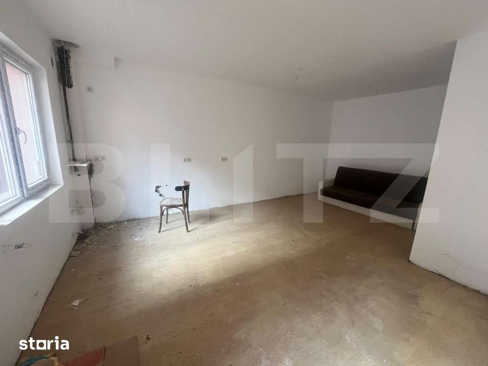 Apartament cu 2 camere, 57 mp, semifinisat, zona Piata Decebal — fotografia 3