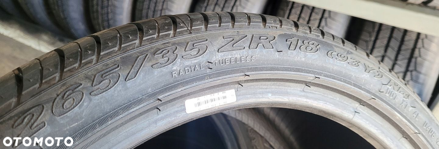 4x Pirelli P Zero Rosso 265/35R18 93Y L837A - 7