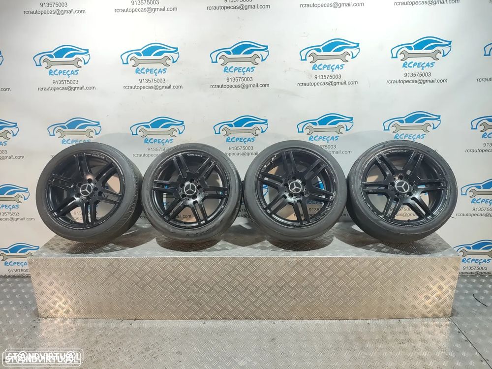 Jantes 17" Mercedes Benz AMG - 7,5J | 8,5J | ET47 | ET58 - 5x112 - A2044014502 | A2044014602 - Class C | E | A | Originais | W204 | 17 Polegadas | Jante | Original | Furação 5 x 112 - 8