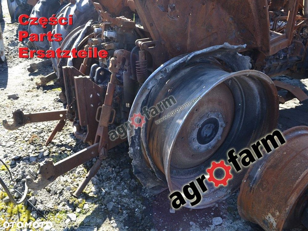 Case MXM 155 części, silnik, skrzynia biegów, oś - 4