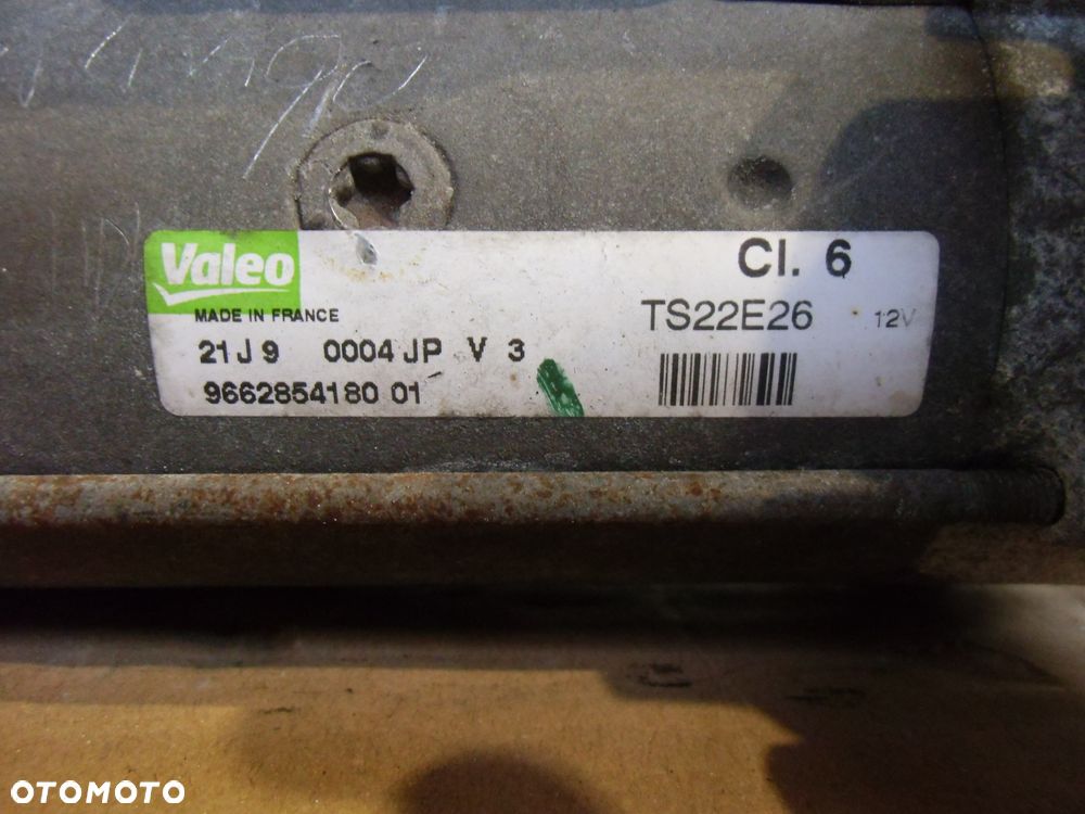 ROZRUSZNIK NR.63 CITROEN BERLINGO PEUGEOT 1.6 HDI VALEO TS22E26 9662854180 - 3