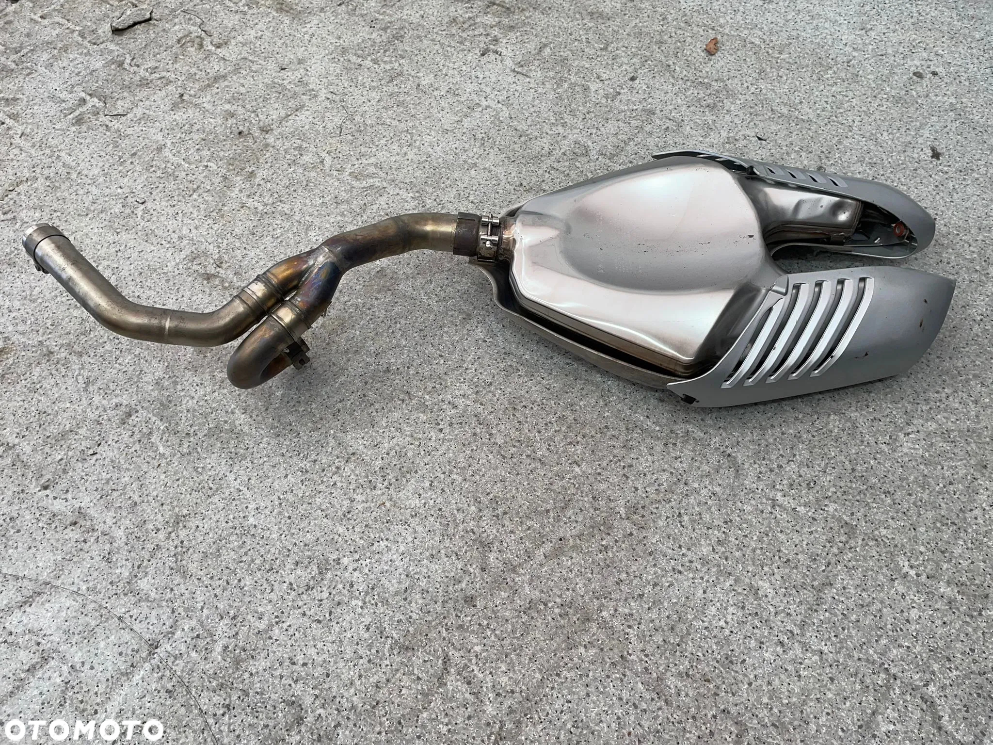Układ wydechowy, tłumik, wydech, kolektor Aprilia Dorsoduro 750 (nr1162) - 12