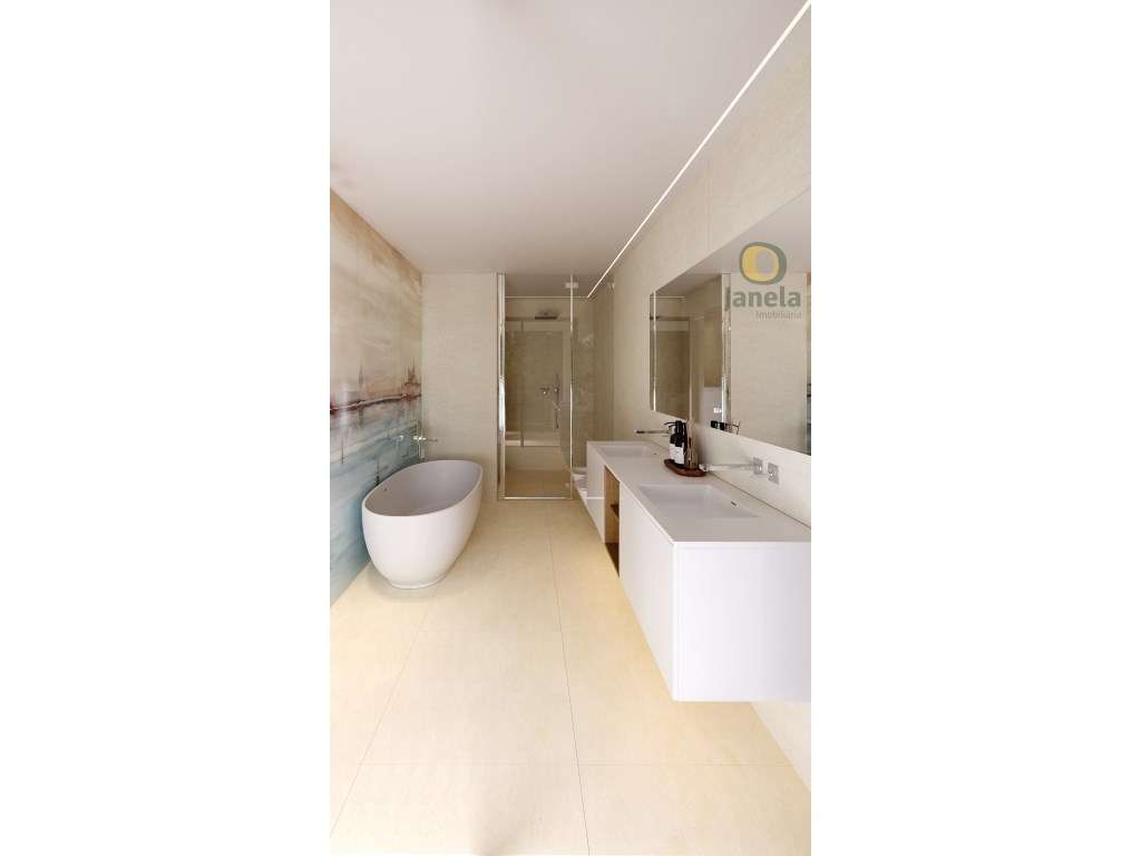 Luxuosa Moradia Moderna em construção, com piscina e jardim, garage... - Grande imagem: 4/9