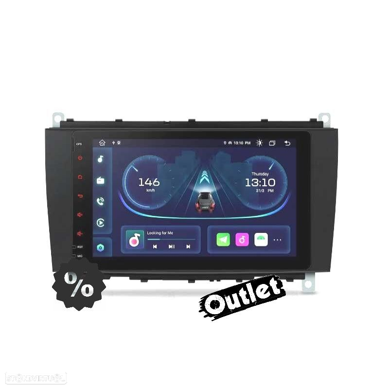 M010138L1 AUTO RADIO GPS ANRDOID 12 PARA MERCEDES W639 03-06 W203 00-04 W168 98- - 12