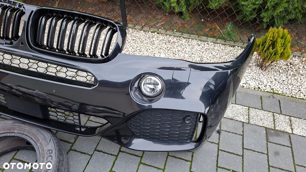 BMW X5 F15 13-18 ZDERZAK PRZÓD PRZEDNI M-PAKIET SPRYSKI PDC KAMERA - 6