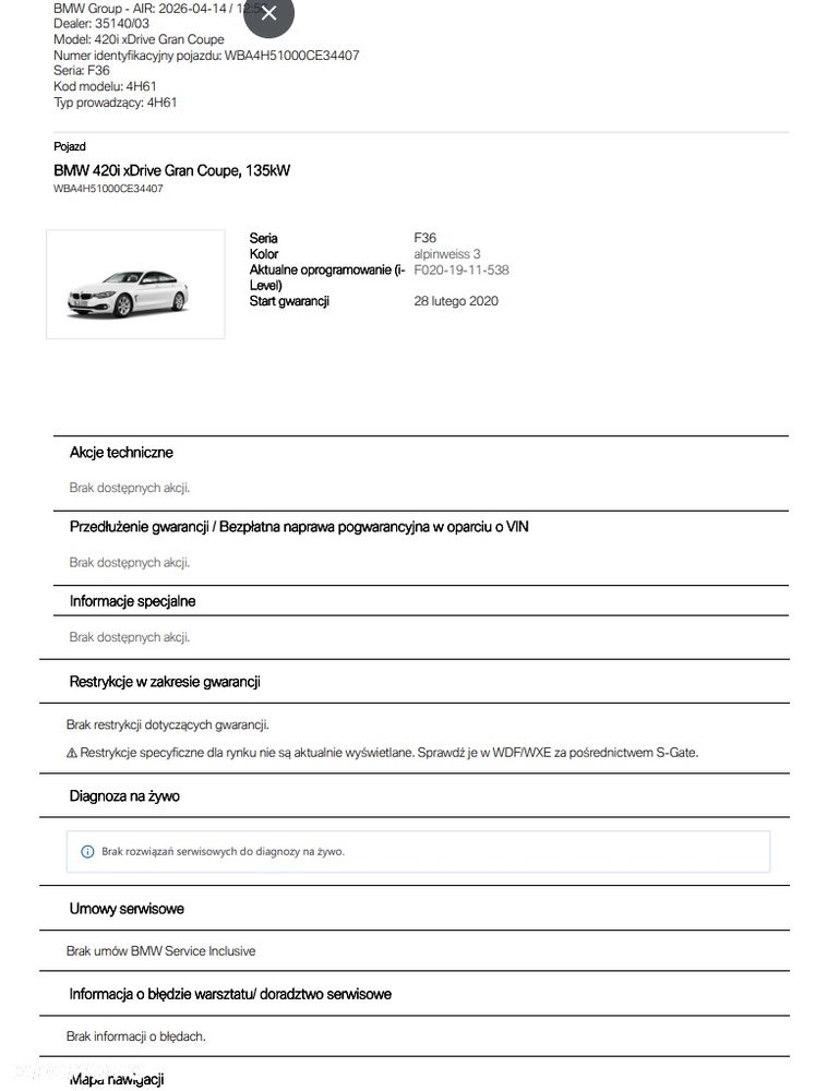 BMW Seria 4 420i xDrive M Sport - 16