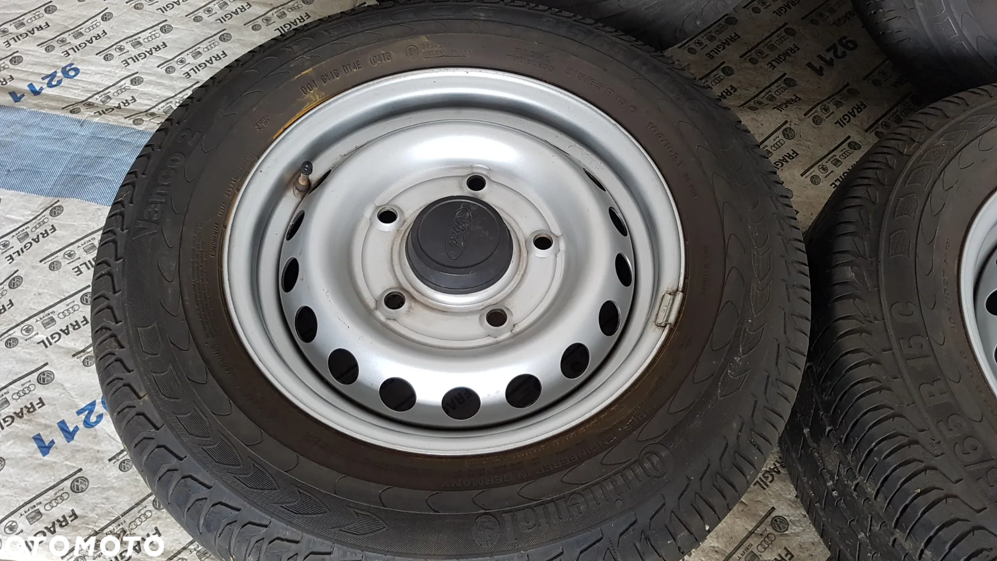 KOŁA LETNIE FORD TRANSIT CUSTOM  5X160  215/65R15C - 19