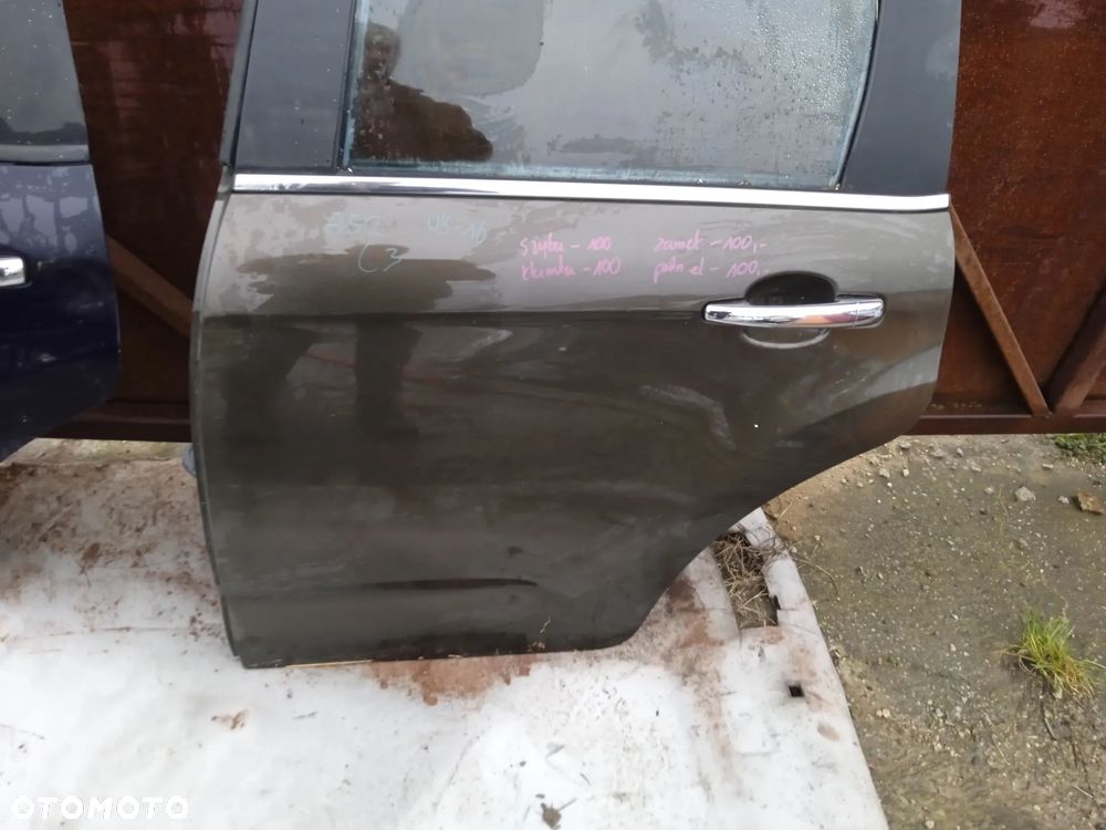 DRZWI LEWE TYLNE CITROEN C3 09-16 ZMEK KLAMKA PODNOŚNIK ELE. SZYBA KOD KOLORU RHU - 3