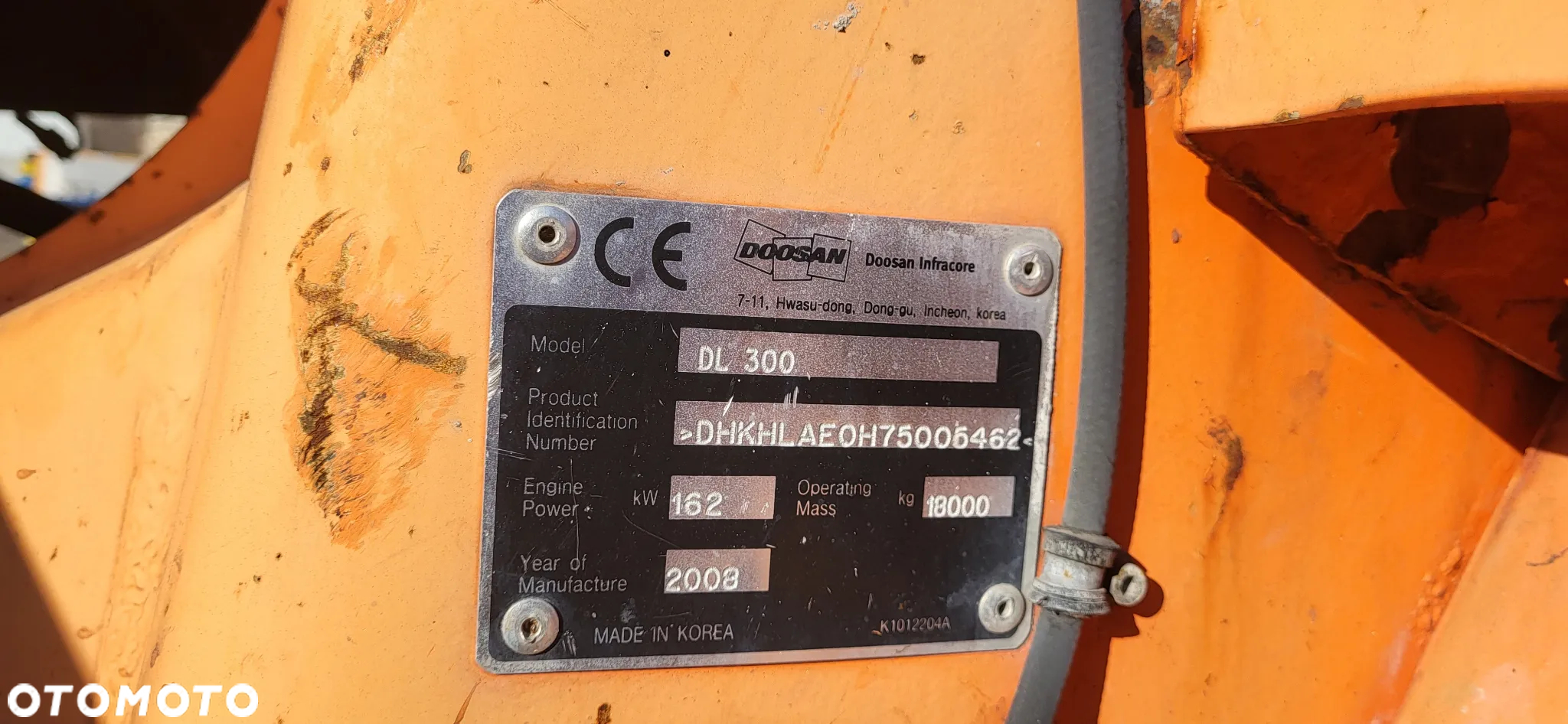 Doosan Ładowarka Kołowa DL -300 ,Klimatyzacja ,centralne  smarowanie - 8