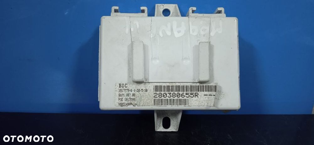Moduł sterownik nawigacji Renault Megane III 280380655R - 1