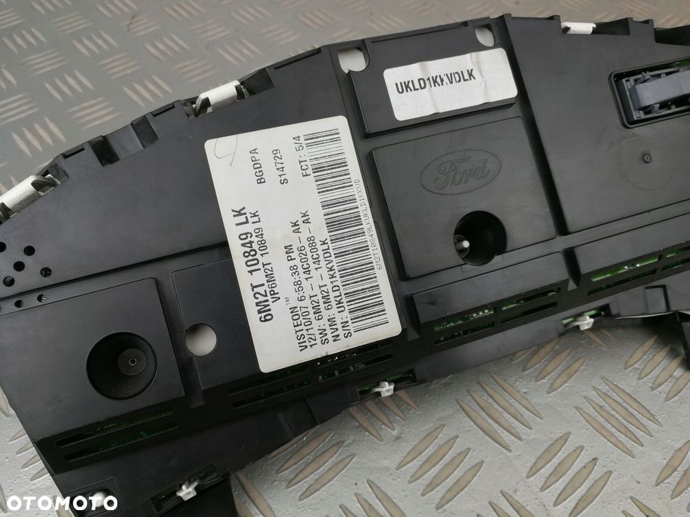 6M2T10849LK licznik zegary wyświetlacz FORD S-MAX MONDEO MK4 IV DIESEL EURO - 5