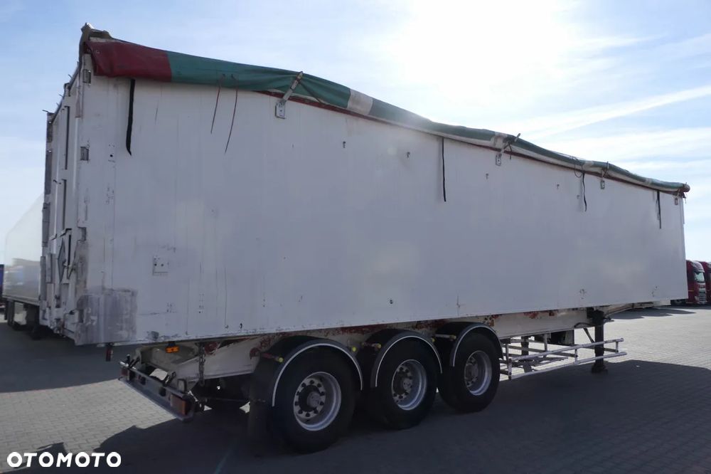 Benalu WYWROTKA ALUMINIOWA / 75 M3 / KLAPO-DRZWI / OŚ PODNOSZONA - 9