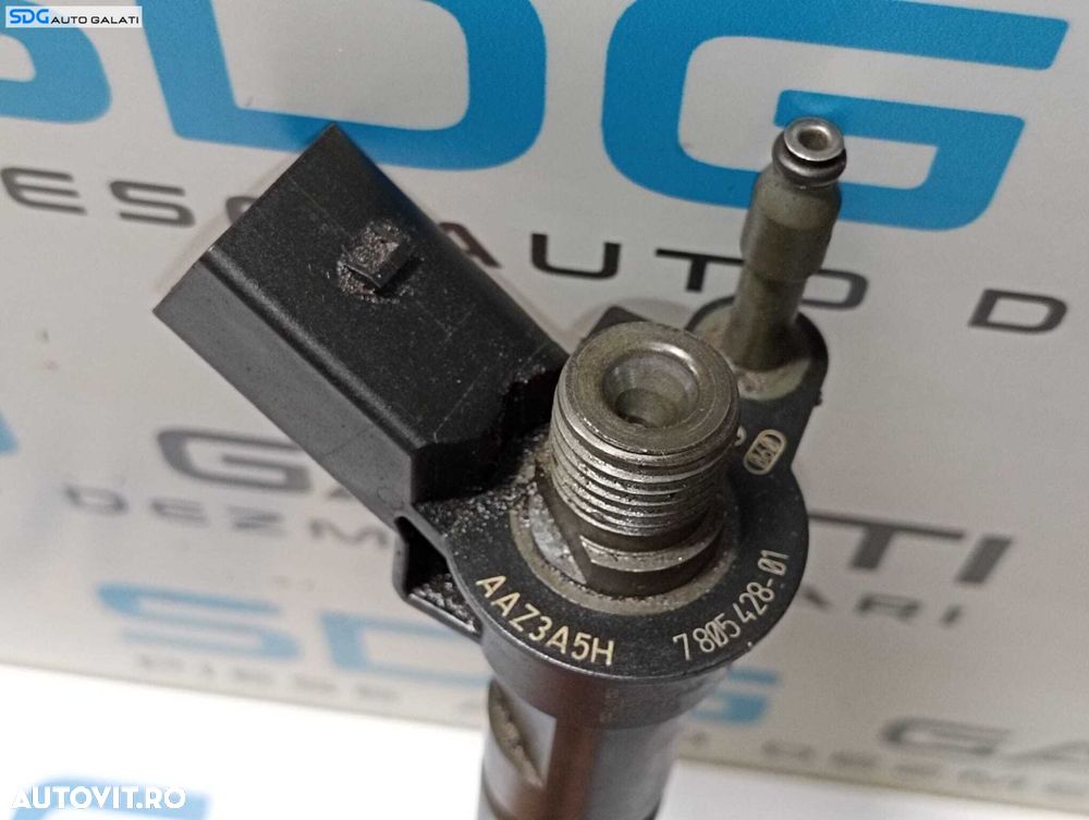 Injector Injectoare BMW Seria 7 F01 F02 3.0 D 2008 - 2015 Cod 7805428-01 0445116024 [M6859] - 6