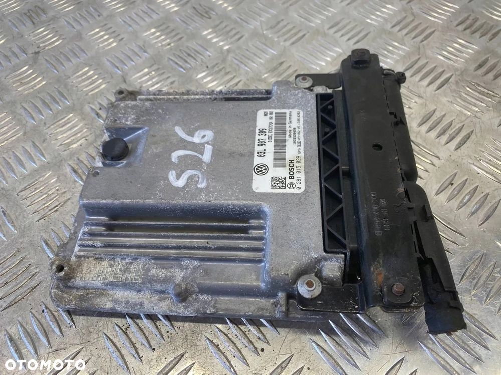 MODUŁ STEROWNIK SILNIKA VW PASSAT GOLF TIGUAN CADDY 2.0 TDI 03L907309 - 1