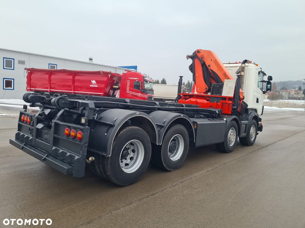 Scania R480 8X2 HDS PALFINGER PK20002 HYDRAULIKA DO WYWROTU ROTATOR PILOT - 6