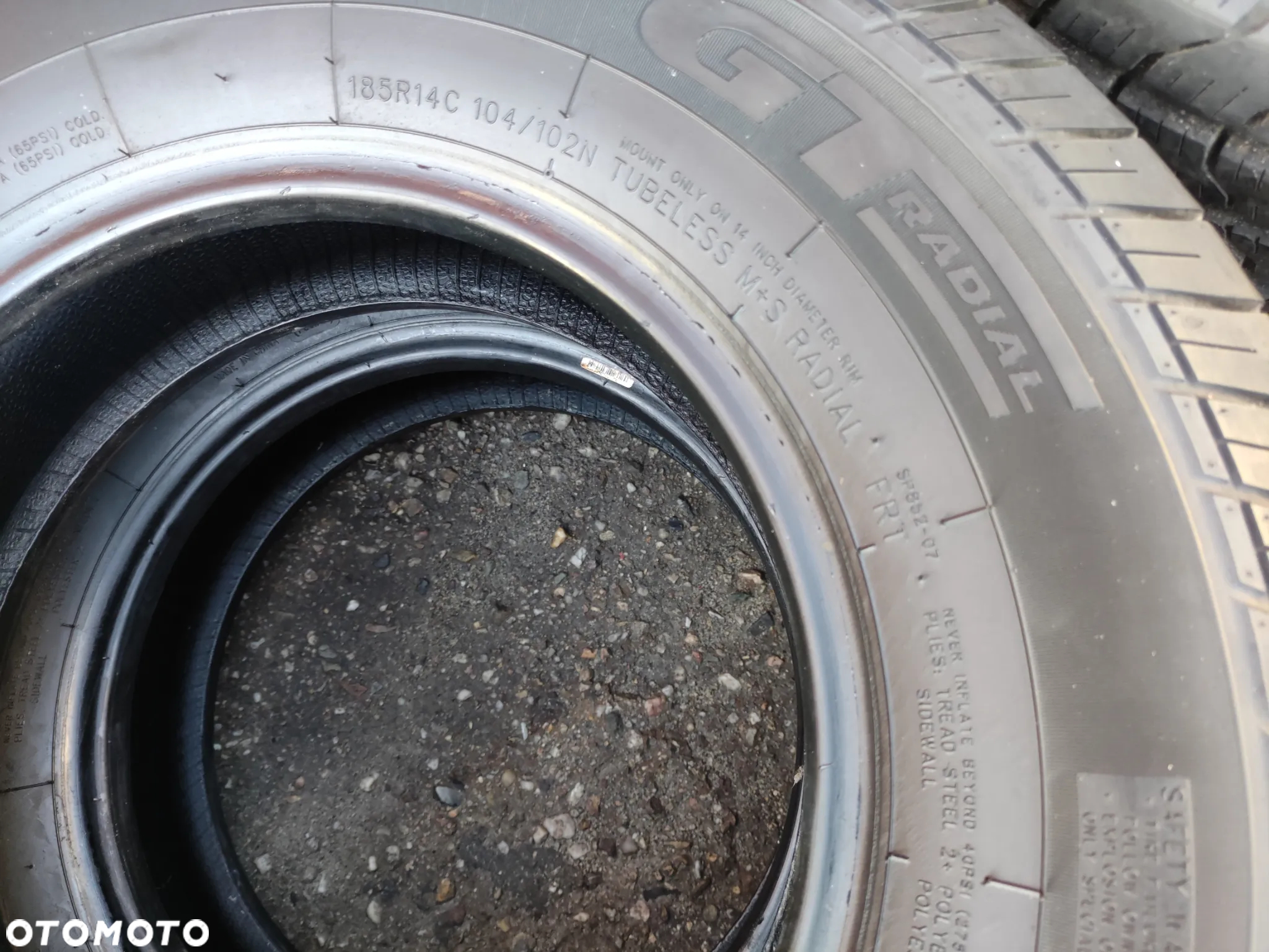 185/80R14C 14 C 185R14C Opony Letnie Lato GTRadial KargoMax C 7mm ST-6000 Platin RP510 VAN 8mm Legnica ALU-RAD 185/80 - 7