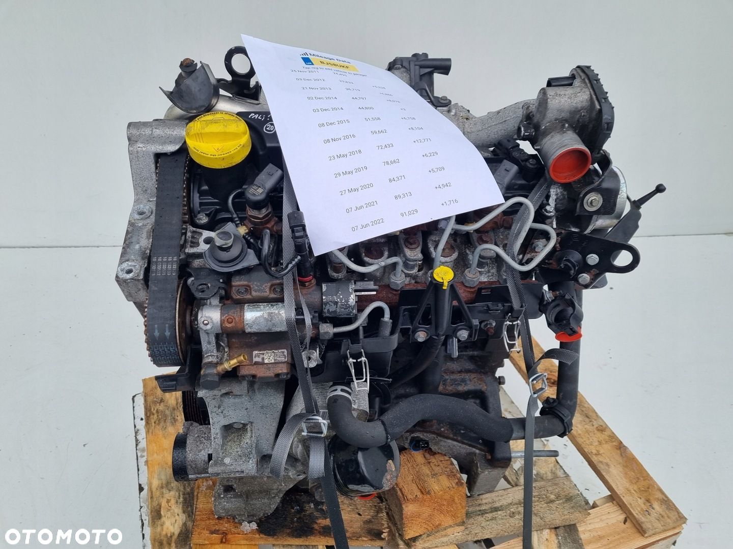 SILNIK KOMPLET Renault Scenic II 1.5 DCI dokumenty 149tyś SIEMENS K9K732 - 1