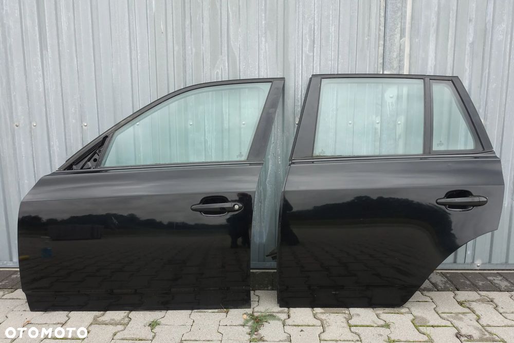 DRZWI LEWY PRZÓD TYŁ BMW E83 X3 SCHWARZ 2 - 1