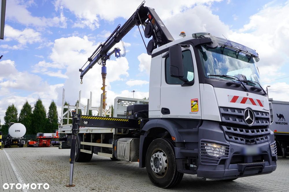 Mercedes-Benz Arocs 1833 4×2 / 50 tys. km! / HDS HIAB X-HIPRO 192 ES-3 / Pilot / Wiertło / 3 szt._260270 - 10