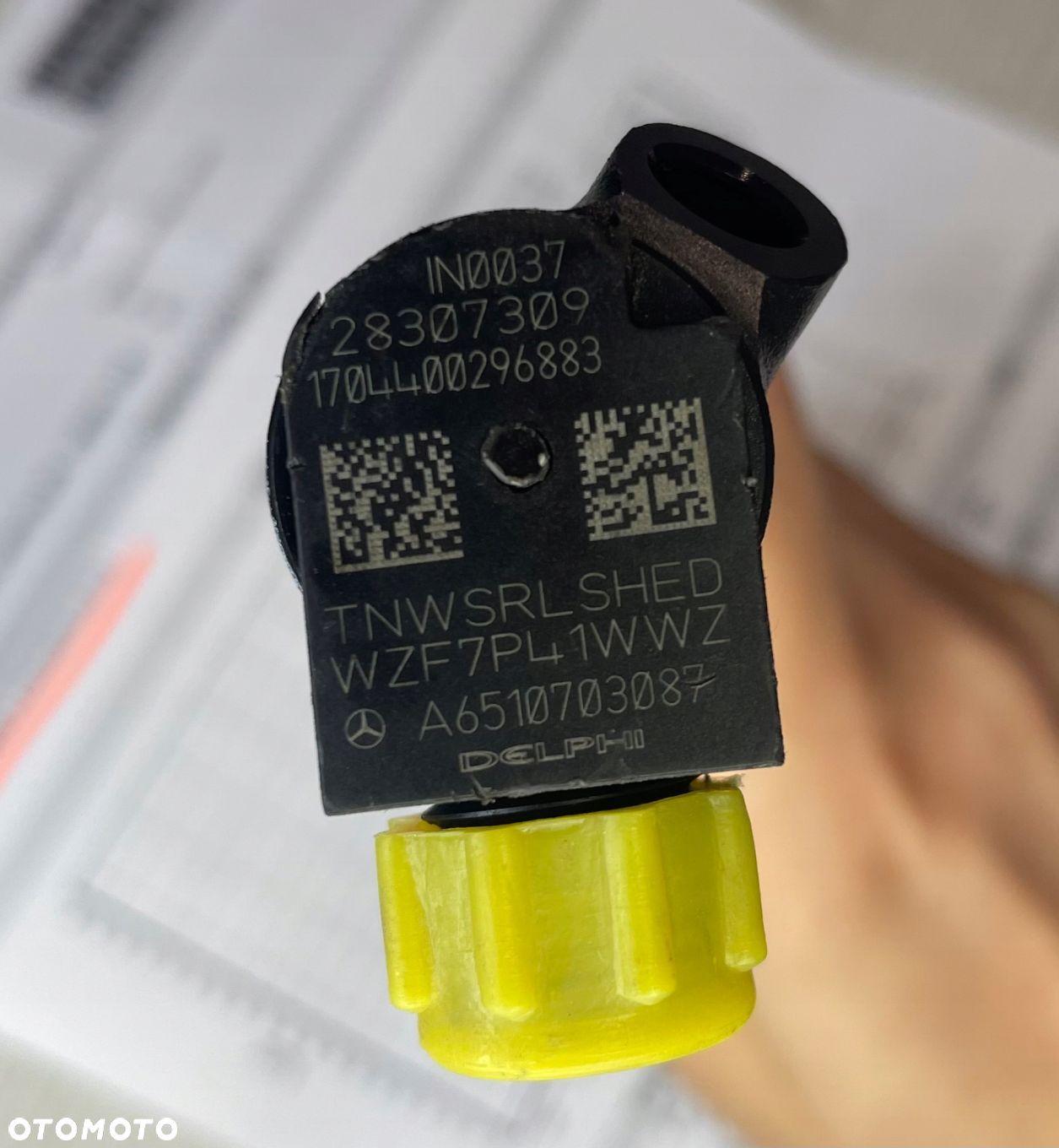 KOMPLET wtryskiwaczy 4SZT Delphi 28307309 A6510703087 Mercedes - 1