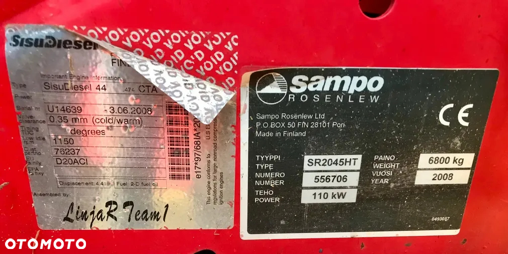 Massey Ferguson 2045 Kombajny - 14