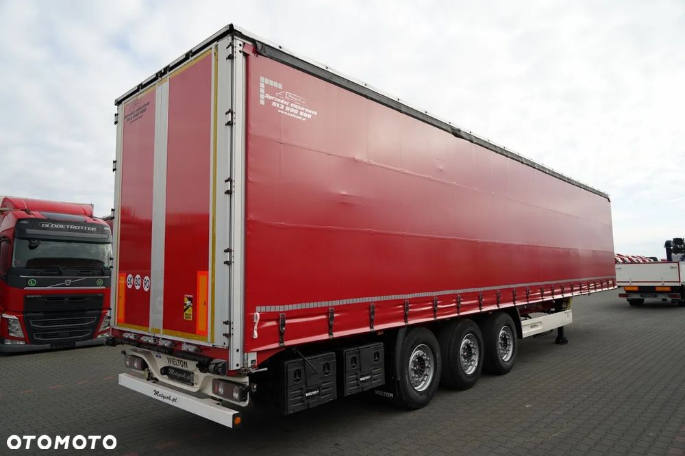 Wielton FIRANKA STANDARD / MULDA DO STALI - 9 M  / OŚ PODNOSZONA / SAF / - 5