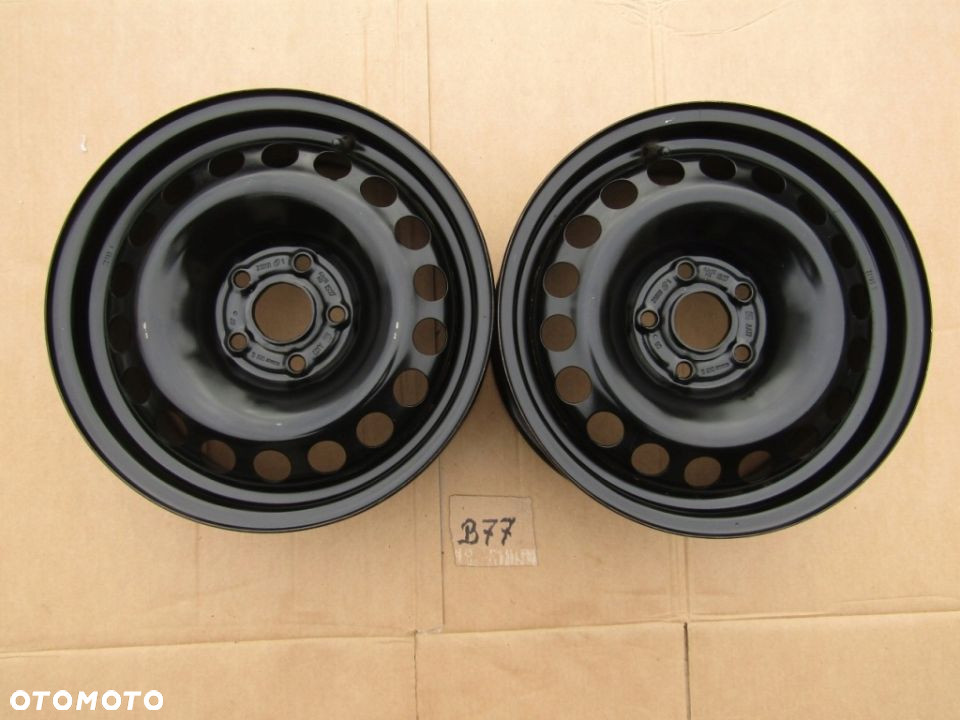 1x Felga Stalowa 15 Opel Astra K V 6j 5x105 ET37 - 3