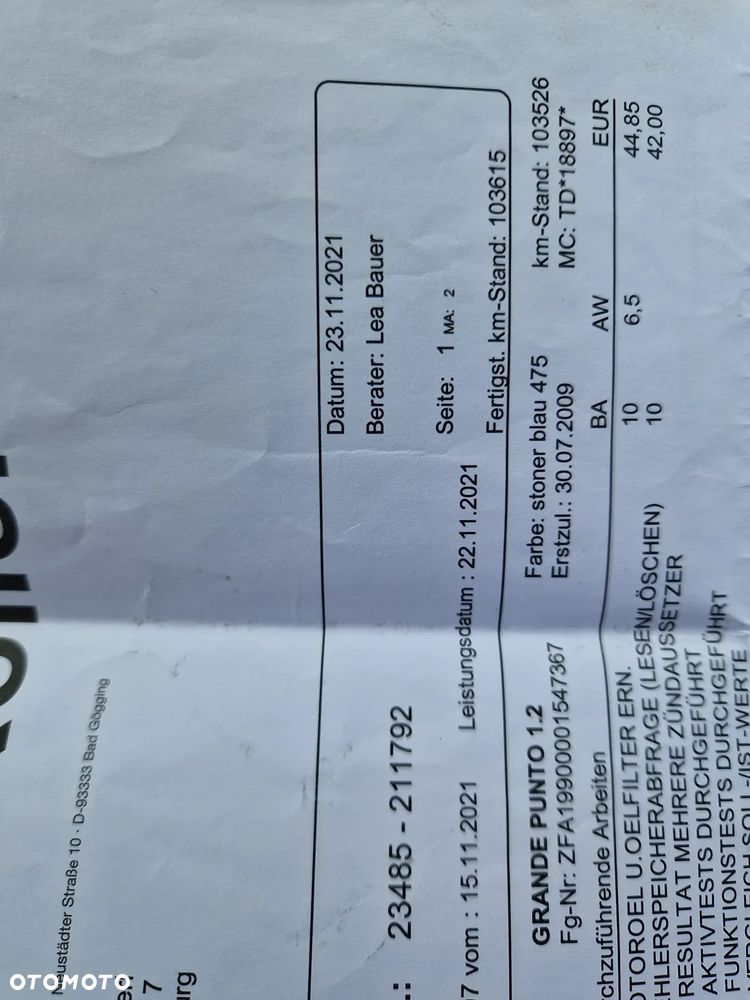Fiat Grande Punto 1.2 8V - 24