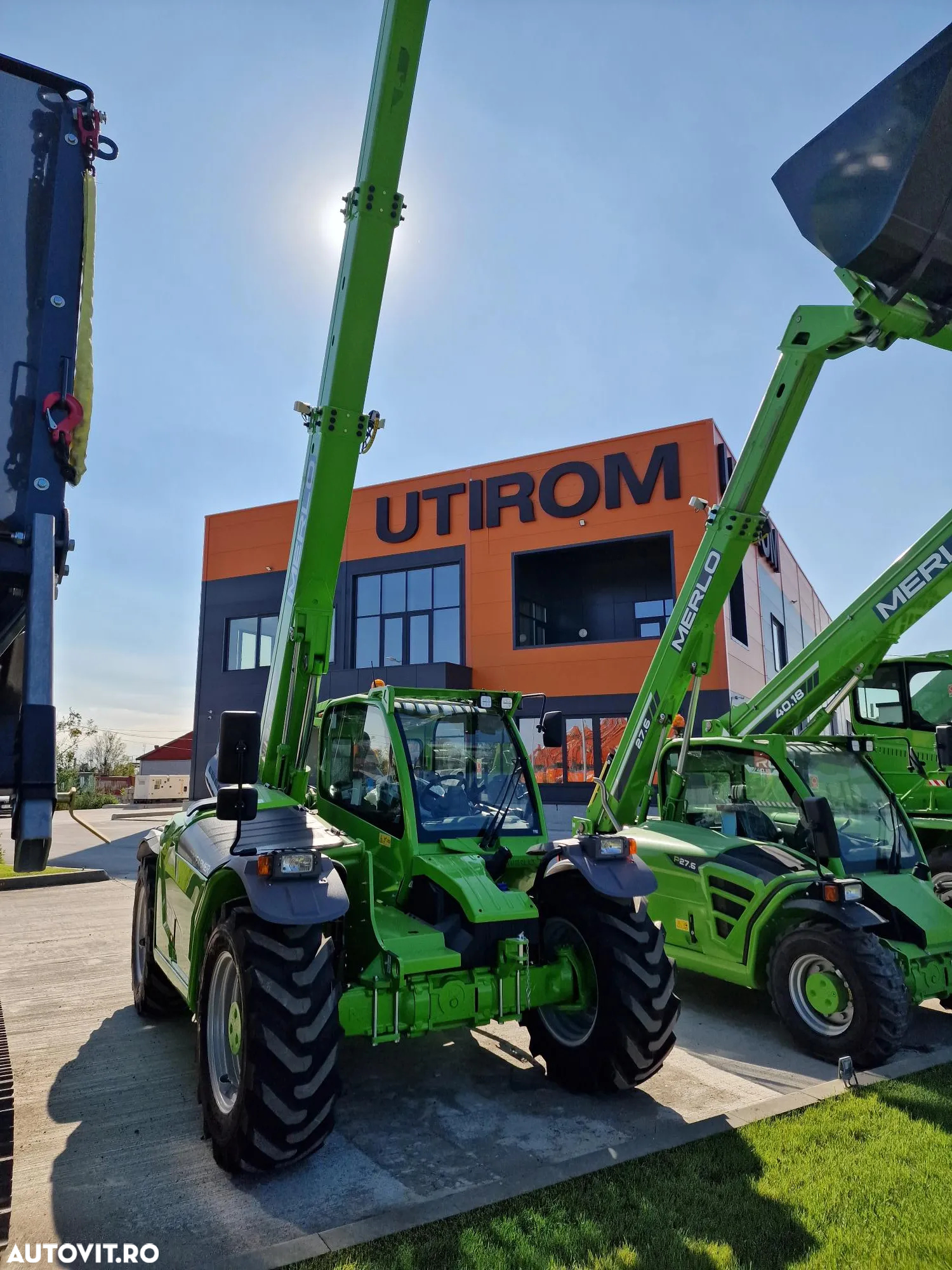 Merlo TF33.9-140CP, ridica 3,3t la 9m, 2024, nefolosit, cupla rapida+furci+cupa 2,5mc, AC, produs in Italia, CE, garantie 1 an, posibilitate leasing-PROMOTIE 83900 EUR+Tva - 4