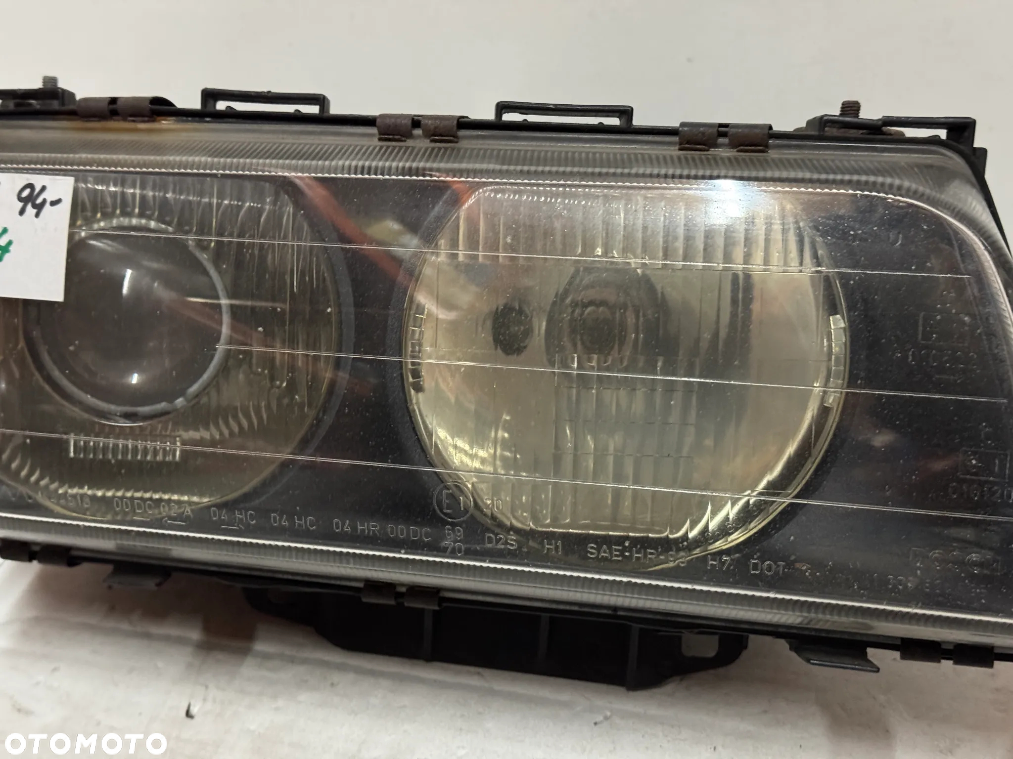LAMPA REFLEKTOR GŁÓWNY PRAWY BMW 7 E38 SOCZEWKA 1994- - 3