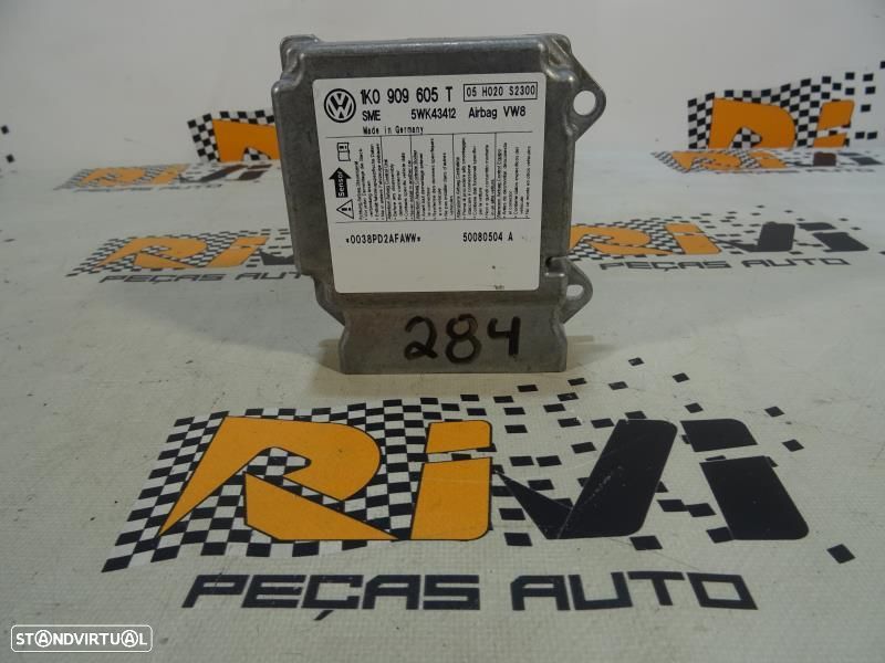 Centralina De Airbags Seat Altea (5P1)  1K0 909 605 T / 5Wk43412 / 1K0 - 1