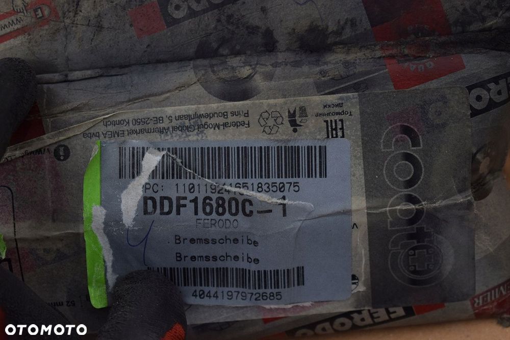 tarcze hamulcowe przód volvo s60 ii v60 i ddf1680c-1 ferodo - 12