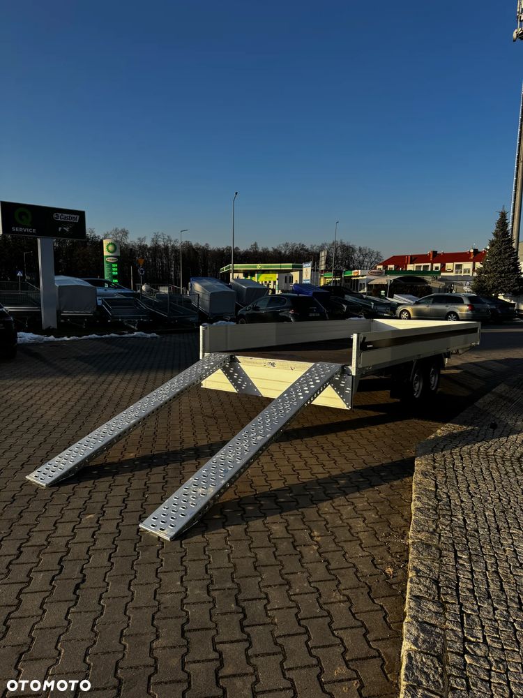 Brenderup 5520 517x204x35 NAJAZDY SUPER MOCNA PRZYCZEPA Brenderup 5520 OTWIERANE WSZYSTKIE BURTY - 17