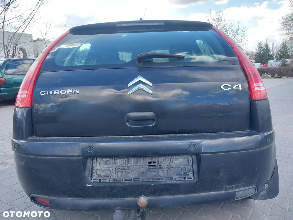 Citroen C4 I przedlift silnik 1.6 16v NFU 109 KM 10FX5G TU5JP4 skrzynia biegów drzwi maska zderzak klapa błotnik EXL belka szyba listwa panel podsufitka podszybie ramiona wycieraczek osłona zwrotnica mcperson pompa tłumik półoś czujniki parkowania moduł hak holowniczy kompletny zacisk CAŁY NA CZĘŚCI - 12