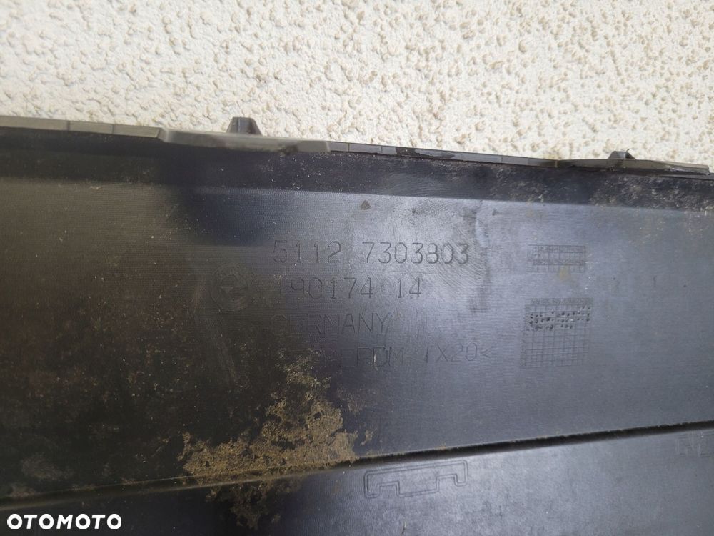 Bmw X1 E84 LIFT dokładka zderzaka tył BEZ PDC - 7