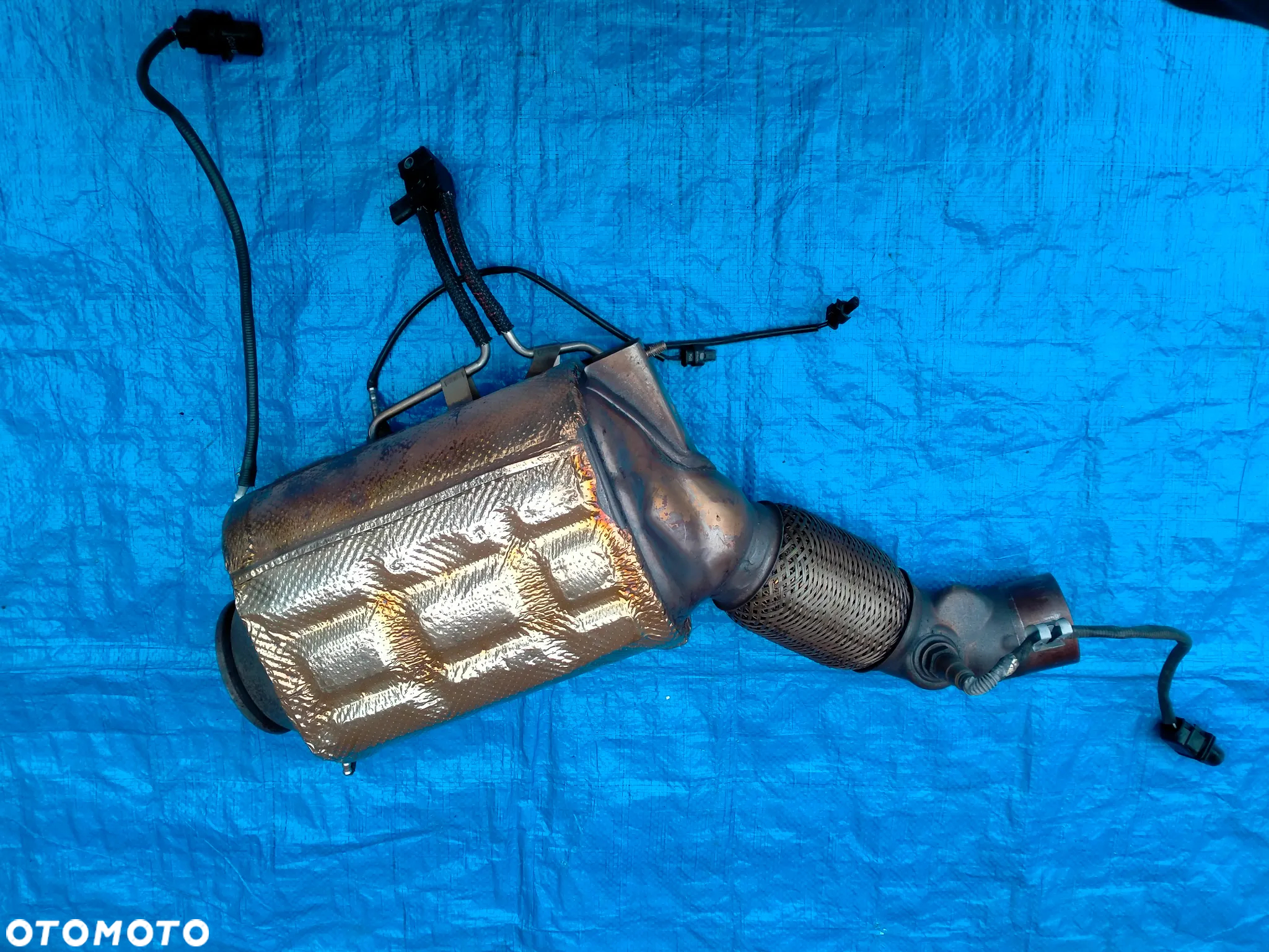 BMW 6 640 F12 F13 3.0D / Filtr DPF Katalizator / 8570028 / 8571820 / CZUJNIK / SONDA / ORYGINAŁ - 2