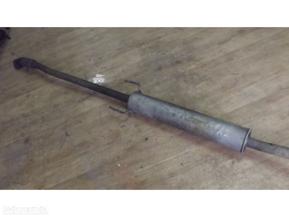 opel corsa C 2002 panela de escape c/tubo e serpentina - 2