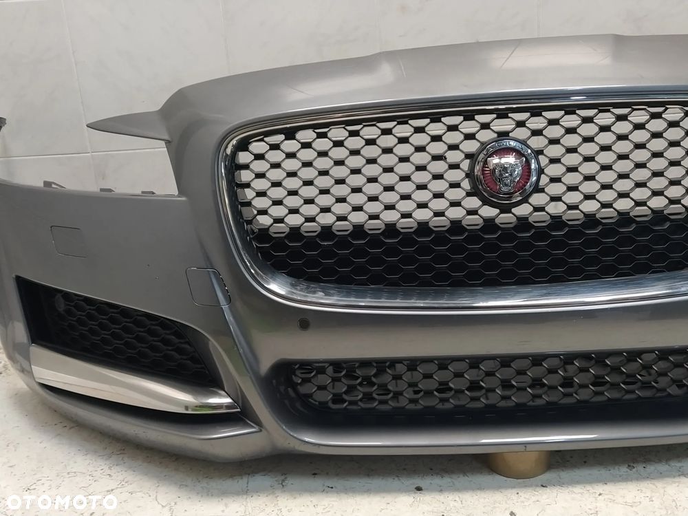 JAGUAR XF X260 ZDERZAK PRZÓD PRZEDNI KOMPLETNY 4XPDC SPRYSKIWACZE GRILL ATRAPA CHŁODNICY ZNACZEK WIĄZKA ORYGINAŁ - 5