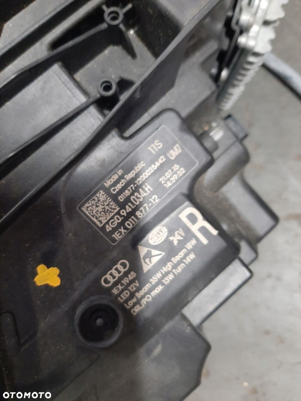 Audi A6 C7 4G Lift S-line TFSI 2014-2018 PRZÓD ZESTAW KOMPLETNY KOLOR LX7P - 3
