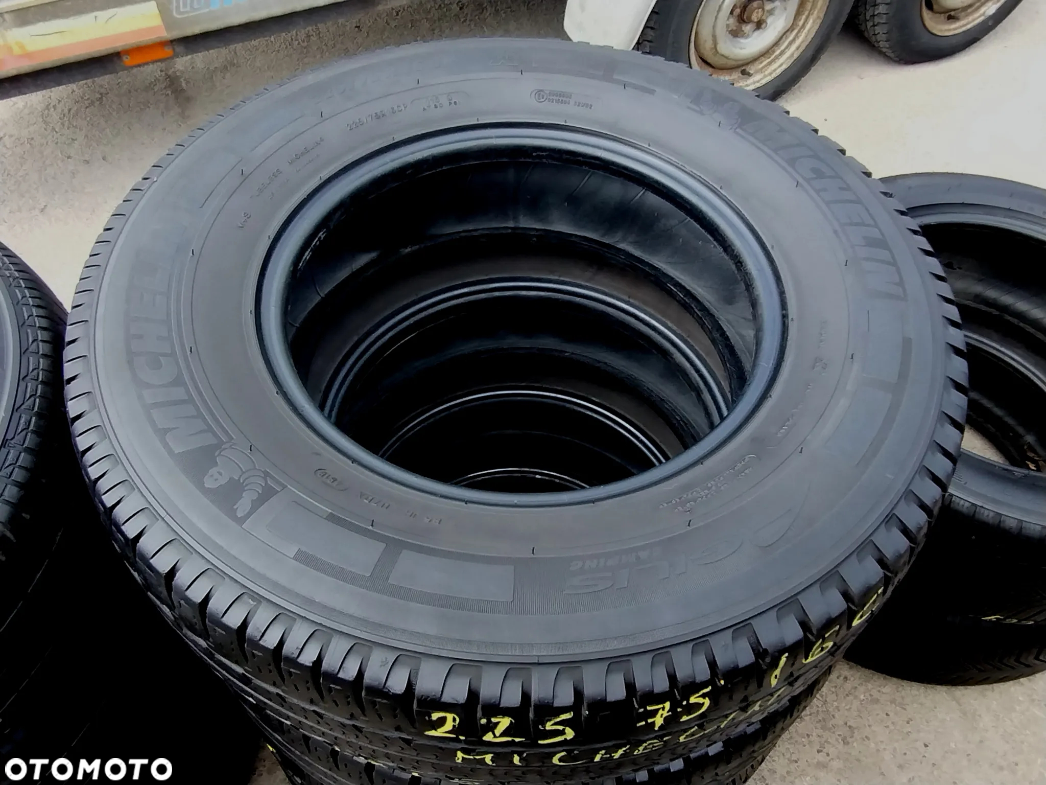 225/75R16C Opony Letnie Lato MICHELIN AGILIS CAMPING 7-5mm Legnica ALU-RAD 225/75 - 7