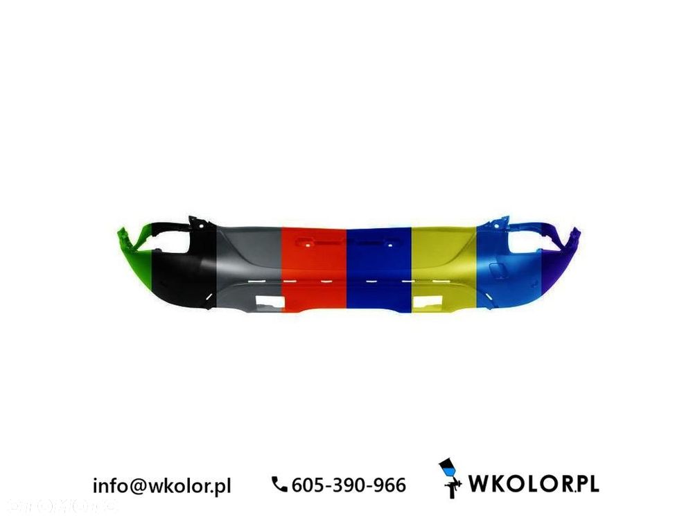 NOWY ZDERZAK RENAULT KADJAR 2015- LAKIEROWANY W KOLOR - 1