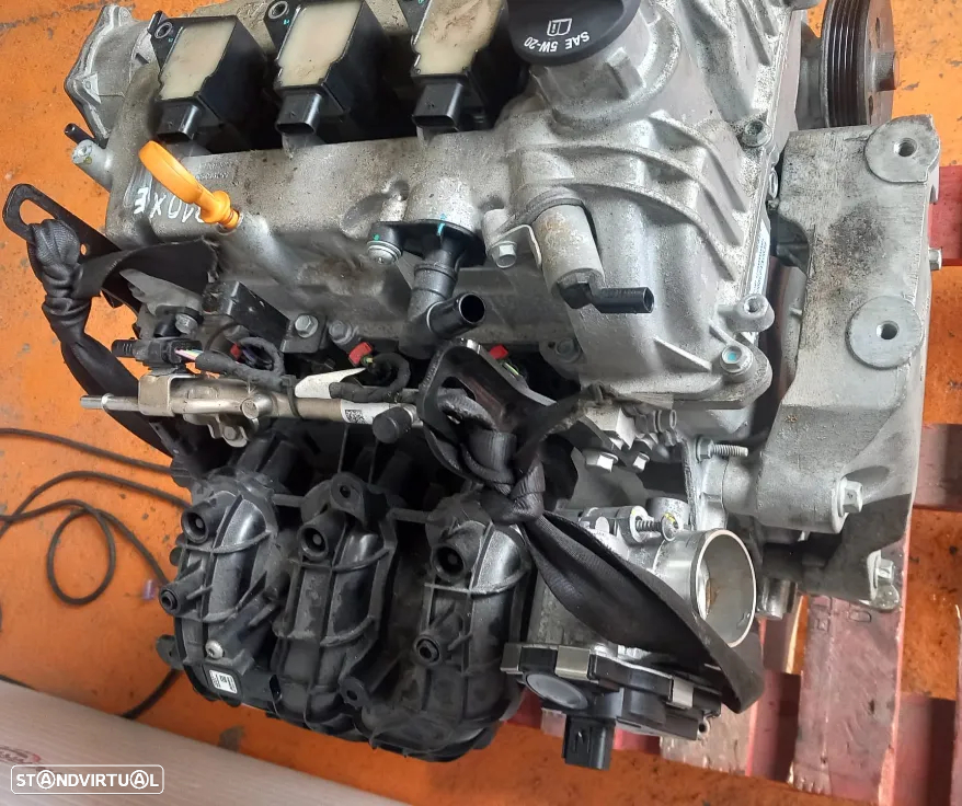 Motor Para Peças Opel Karl 1.0 Com 19 Mil Kms Ref: B10XE - 4