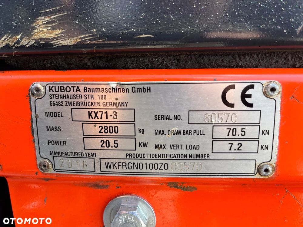 Kubota KX 71-3 - 21