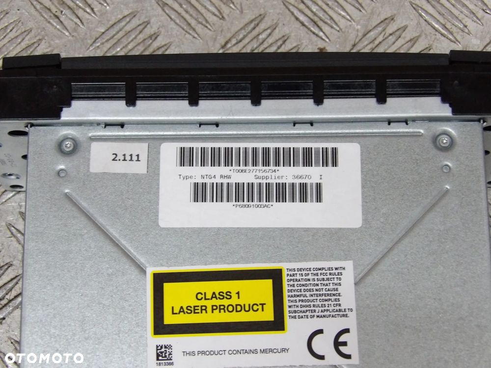 JEEP COMPASS I LIFT RADIO CD/DVD/GPS P68091003AC - 7